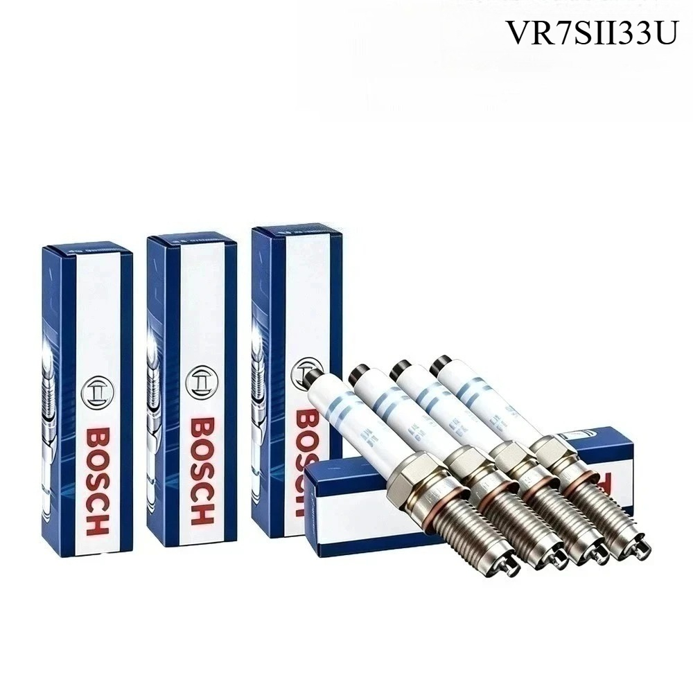 Bosch Spark Plug Iridium - Bougie d'allumage double iridium d'origine Bosch