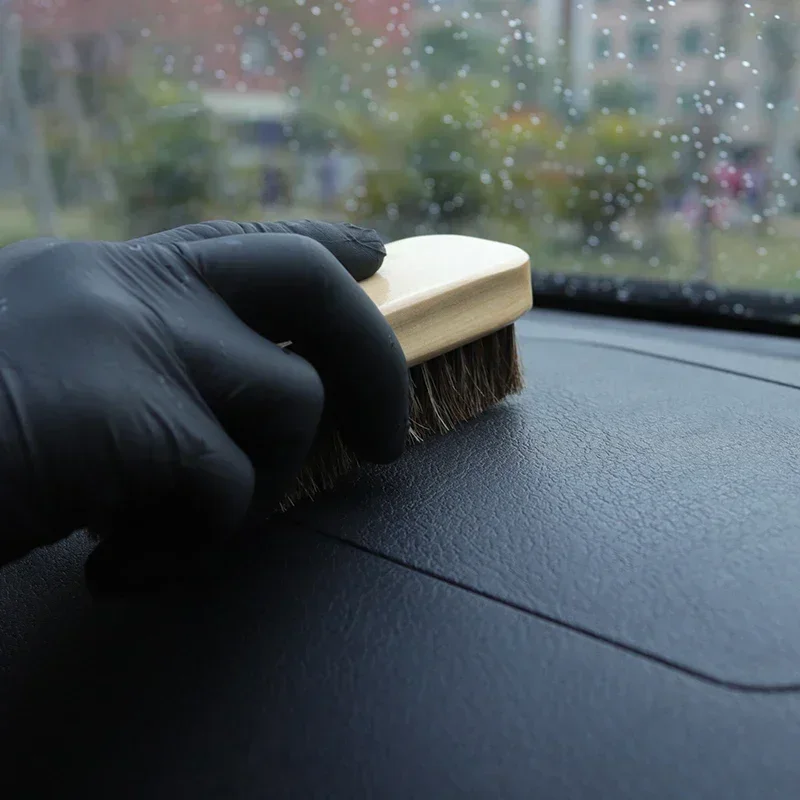 Brosse en bois et crin de chev - Seat Cleaner Fabric avis et prix
